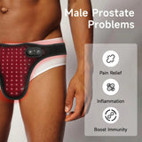 Red Light Therapy Belt for Men Prostate Health Rechargeable Wireless Pain Relief Device Near Infrared Light Therapy Pad Wellnes