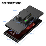 Tuya Smart Home Wall Switch with Scene Panel Intelligent Zigbee Touchscreen Android Operated IPS Display