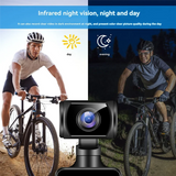 2K 4G Pro Digital Camera For Portable Recording: 180-Degree Rotatable Body/Bike Drive Recorder Without Memory
