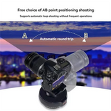 GW-Electric SLR Camera Gimbal 360-Degree Electric Remote Control Smart Gimbal Formobile Phone 9-Speed Adjustable