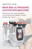 6 in 1 80K Body Contouring Machine 80K Cavitation for Abdominal Toning Skin Tightening Skin Care Tool