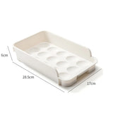 Stackable Egg Storage Box  Refrigerator Storing Container Eggs Tools Racks Plastic Fresh Egg Shelf Kitchen Accessories