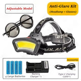 Portable LED Headlamp Rechargeable Tattoo Supplies Glasses Fill Light Tattoos Material Camera Permanent Makeup Accessories