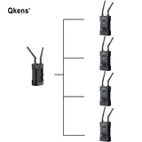 300m 4K Wireless HDMI Extender Dual Display Video Transmitter and Receiver Support Battery Switcher DSLR Camera Laptop PC To TV