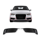 Exclusive Front Bumper Lower Grills Fog Light Cover For A3 S3 2013-2017, 8V5807681 8V5807682 2PCS