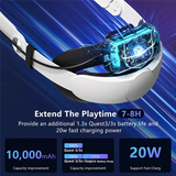 VR Headwear Accessories Adjustable Head-Mounted Device For Mate Quest 3/3S VR Headwear Accessories