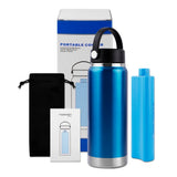 Portable Insulin Travel Case Insulin Pen Cooling Box for Diabetic Medicine Storage can Holds 2-7 Pens,Fast Cooling Bottle