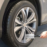 Wheel & Tire Brush T-Shaped Handle Tire Brush Removing Debris (DM-087)