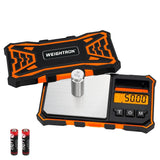 Digital Precision Pocket Scale 200x0.01g – Calibration Weight Included for Jewelry, Coins & More