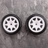 4Pcs 58mm Tires 12mm Hex Wheels with Sponge for 1/10 1/12 RC Drift Car 3Racing Sakura M4 M5 MST TCR Tamiya M04 M05