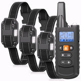 H769 Rechargeable Dog Training Collar Remote Shock/Vibration/Beep/Light, IPX7 Waterproof, 300M Range for Small to Large Dog
