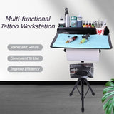 Professional Tattoo Work Table Portable Tattoos Workstation Aesthetic Tattoo Supplies Permanent Makeup Tattoos Accessories