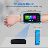 -8K IP Camera Tester With Poe, CCTV Test 8MP CVI TVI AHD Analog, 5.4Inch Touchscreen RJ45 Cable TDR Tester RS485 VGA EU EU