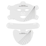 LED Beauty Facial Mask Skin Tightening Light Therapy Masks Esthetician LED Neck Masks Professional Facials Cosmetic Devices