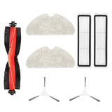 2 Set For Dreame F9 Pro / D10S Pro / D9 Max Gen 2 Vacuum Cleaner Replacement Main Side Brush Mop Cloth Hepa Filter