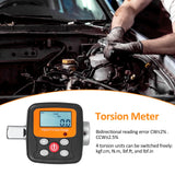 ENC-200 Digital Display Torque Meter Wrench Torque Tester 1/2'' Drive Includes Adapters for 3/8'' and 1/4'' Sound Light Alarm