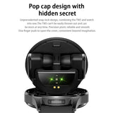T98 smart watch Bluetooth call TWS pair of earphones two-in-one music playback pedometer sports watch
