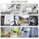 Custom Handheld Pressurized Steam Cleaner – Portable Steamer with 9-Piece Accessory Set for Home & Car