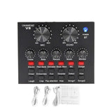 BM800 Condenser Microphone Kit Computer Sound Card Mobile Phone Audio Mixer Streaming Headset Microphone Studio Recording