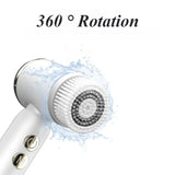 Woman Facial Cleaning Massager Waterproof Skin Beauty Equipments Aesthetics Electric Cleanser Deep Skincare Cleaning Brush