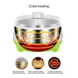 Compact Stainless Steel Yogurt Maker Machine Green 15W Easy to Use DIY Kitchen Appliance for Homemade Yogurt