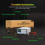 RD RD6030-Max Complete Set 60V 30A AC to DC Adjustable Digital Control Lab Charge Battery Bench Lab Power Supply 1140W/1440W