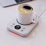 36W Coffee Mug Warmer Cup Heater Heating Pad Electric Hot Plate 9 Gear Temperature Warmer Coaster For Milk Tea Water 220V