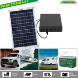 Brushless Solar Water Pump Kit 50W Solar Panel Powerful Solar Water Pump Solar Plate Watering Pump for Bird Bath Garden Fountain
