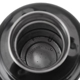 1500ML Car Electric Kettle 304 Stainless Steel Anti Dry Burn LED Temperature Display Car Hot Water Boiler with Foldable Handle