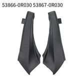 1 Pair Left & Right Front Wiper Side Cowl Extension Cover ABS Car Accessories For Toyota RAV4 2013-2018 53866-0R030 53867-0R030