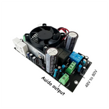 HIFI IRS2092S 1000W Class D Digital Power Amplifier Board Subwoofer Full Frequency Power Amplifier Board DC45V-80V Durable