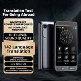 142 Languages AI Offline Translation Machine Takes Photos Translates Simultaneous Interpretation Meeting Recording