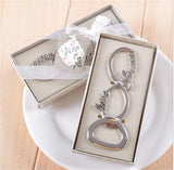 20pcs Love Forever Infinity Design Silver Metal Bottle Opener Wedding Favors