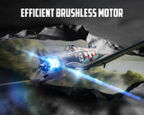 VOLANTEXRC Brushless 4CH RC Plane Corsair F4U 500mm 768-3 76803 2.4GHz Remote Control Airplane Fighter RTF with 6-Axis Gyro