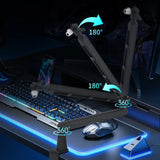 Microphone desktop cantilever bracket live broadcast karaoke microphone anti-shake mobile phone tablet lazy folding bracket
