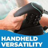 Percussion Roller Massager Massage Gun Deep Tissue Muscle Electric Roller Head Pain Relief Recovery Therapy Rolling
