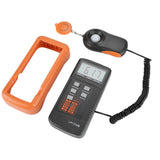 0-200 000 Lux Testing Illuminometer Illuminometer Luxmeter Illumination Tester LX1330B Digital Luxmeter LCD Display Light Meter