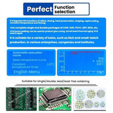 Infrared reflow soldering machine T-962 IC Heater Desktop Reflow Oven Furnace BGA SMD SMT Reflow Soldering Station