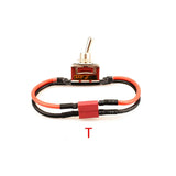 XT30/XT60/XT90/T-Plug Power High Current High Load Switch ON-OFF Toggle 12AWG for eBike RC Airplane ESC Motor Connecting Adapter