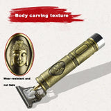 T-Shaped Hair Clipper Blade with Stand T9 Blade Trimmer Replacement Head Replacement Clipper Head Silver