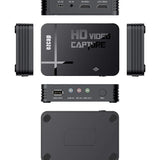 1080P HD AV Video Capture Card Recording Loop Analog To Digital Video Recorder Save To USB Flash Disk Mic in Line In
