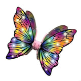 2025 New Light Up Butterfly Wing Costume with Light and Music Children Electric Butterfly Wing for Kid Birthday Halloween