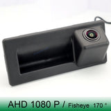 For Volkswagen Touran L Tiguan L Touareg X Lavida plus Sagitar Phideon C-TREK AHD 1080P 170° Car Trunk Handle Rear View Camera