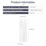 Tuya WiFi Smart Electric Curtain Motors Pull Bead Curtain Motor Motorized Chain Roller Blinds Compatible with Alexa Google Home