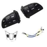 Car Steering Wheel Button Bluetooth Audio Volume Speed Cruise Control Switch Frame For KIA Sportage 2011-2016 Parts