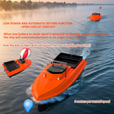 12V D80B RC Fishing bait boat with Tray and line release and anti flip ball