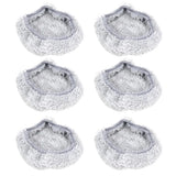 6* Replacement Cleaning Robot Cloths Compatible With For CHOVERY Vacuum Cleaner  Cleaning Tools Home Appliance Parts