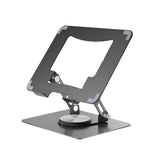 360 Degree Rotation Notebook Computer Stand Adjustable Foldable Tablet Holder Aluminum Alloy Multi-Functional
