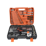 Screwdriver kit socket wrench ratchet set for home car repairs Hand Tool Sets Car 121 Pcs Repair Kit Home Mechanic Tool Box Set