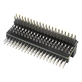 Raspberry Pi 4B/3B GPIO Expansion Board-40-Pin 1-to-2 Vertical Header Breakout for Multi-Channel Side Access